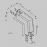 Коннектор угловой внутренний MAYTONI EXILITY TRA034ICL-42,12W встраиваемый под ГКЛ 12,5мм, белый